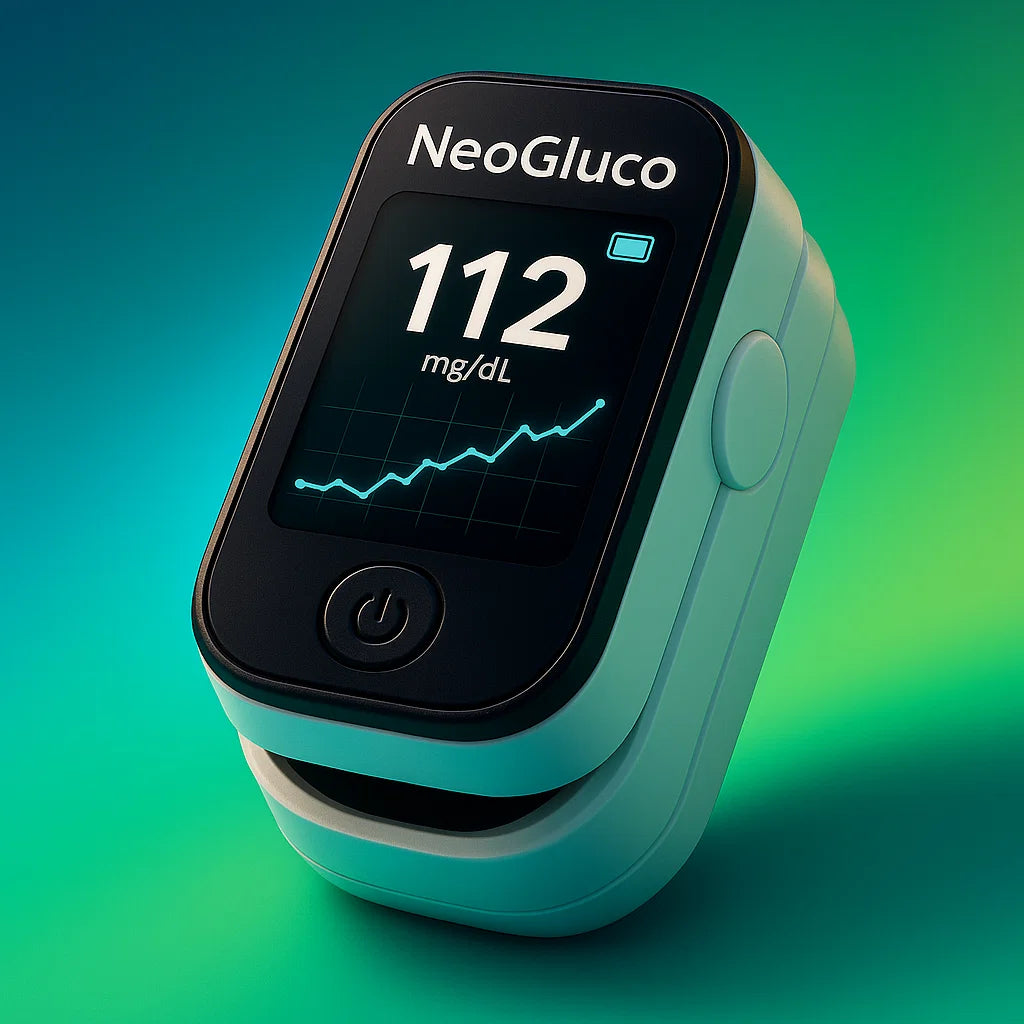 NeoGluco™ - Glucómetro No Invasivo Sin Pinchazo