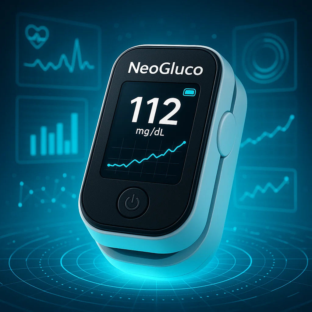 NeoGluco™ - Glucómetro No Invasivo Sin Pinchazo